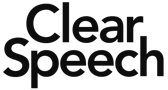 Clear Speech logo - pos