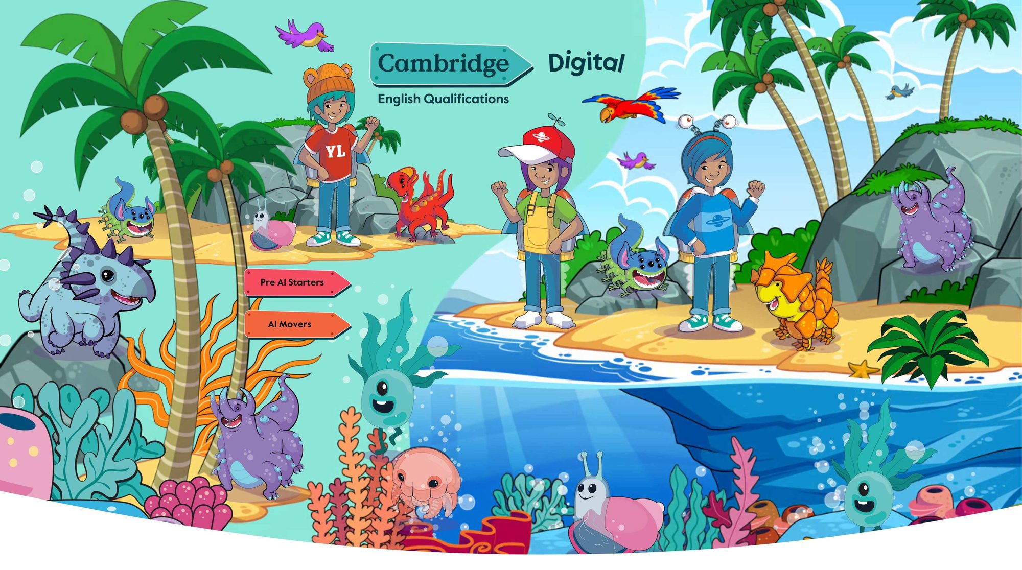 Digital Young Learner exams - bg image Digital Young Learner exams - bg image