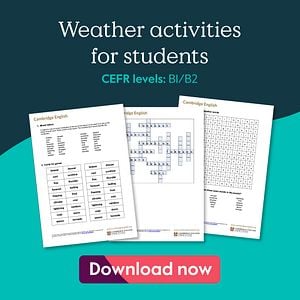 Weather activities for students