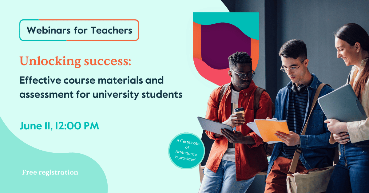 Webinar for teachers