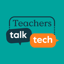Teachers talk tech podcast logo